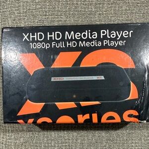 Black HD Media Player